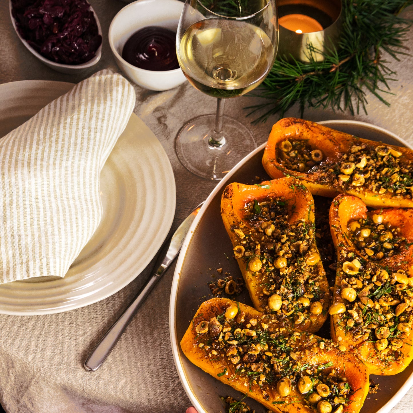 Christmas Day Vegetarian Box For 4