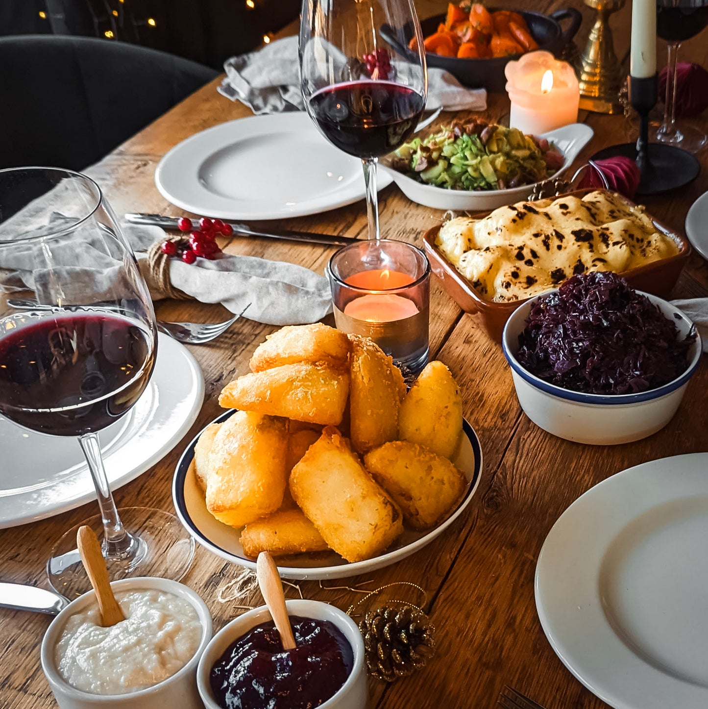 Christmas Day Vegetarian Box For 2